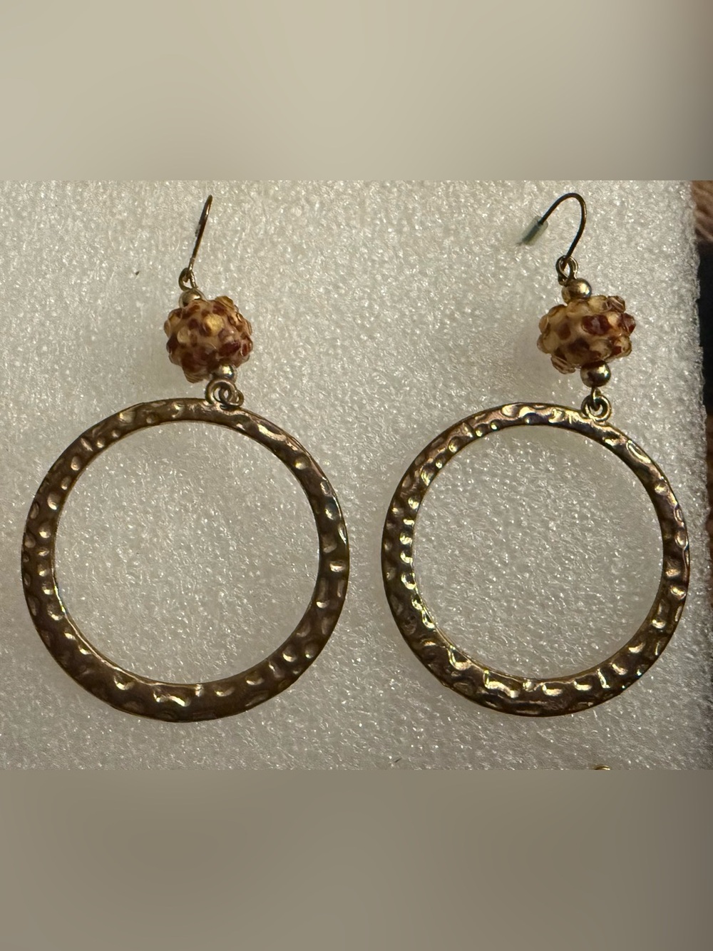 LOT - Earthy Vintage Boho Jewelry lot 15pc Earrings, Pendants & Ring Bundle - Picture 6 of 16